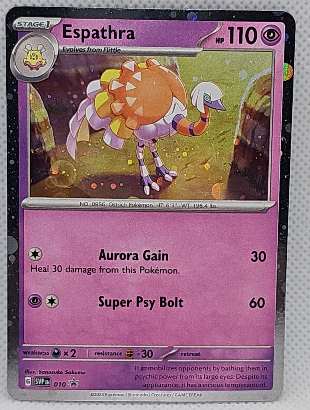 Espathra - SVP010 - SVP Black Star Promos - Cosmos Holo