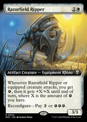 [DEPRECATED] (Do not exist) Razorfield Ripper - Foil - Extended Art