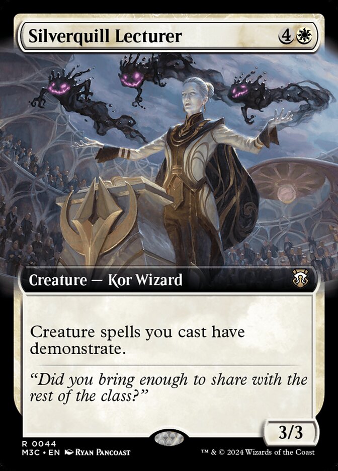 Silverquill Lecturer - Extended Art Silverquill Lecturer - Extended Art