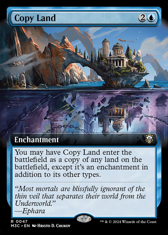 Copy Land - Ripple Foil - Extended Art Copy Land - Ripple Foil - Extended Art