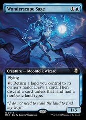 Wonderscape Sage (0049) (Extended Art) - Ripple Foil