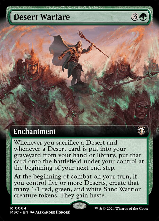Desert Warfare - Ripple Foil - Extended Art