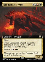 Broodmate Tyrant (Extended Art)