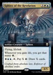 [DEPRECATED] (Do not exist) Sphinx of the Revelation - Foil - Extended Art