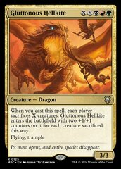 [DEPRECATED] (Do not exist) Gluttonous Hellkite - Foil - Extended Art