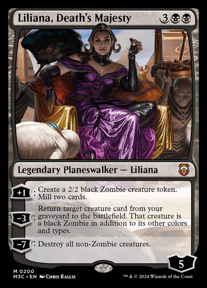 Liliana, Deaths Majesty - Ripple Foil