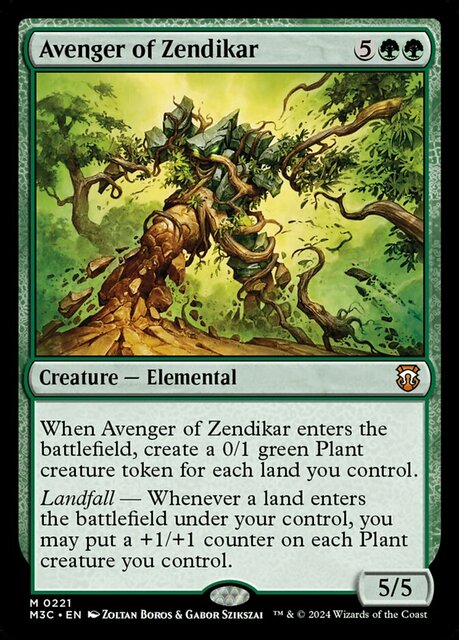 Avenger of Zendikar - Ripple Foil