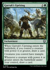 Garruk's Uprising - Ripple Foil