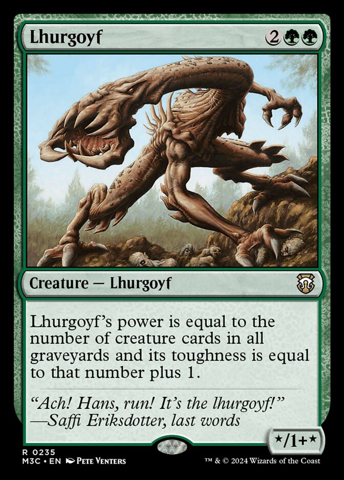 Lhurgoyf - Ripple Foil