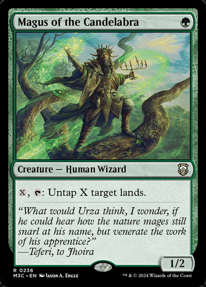 Magus of the Candelabra - Ripple Foil Magus of the Candelabra - Ripple Foil