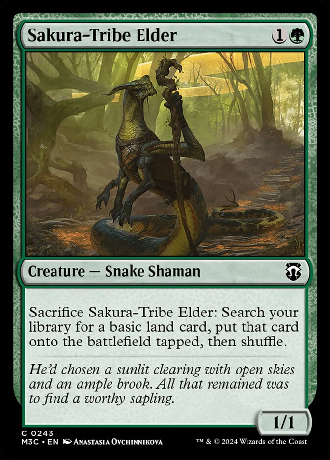 Sakura-Tribe Elder - Ripple Foil Sakura-Tribe Elder - Ripple Foil