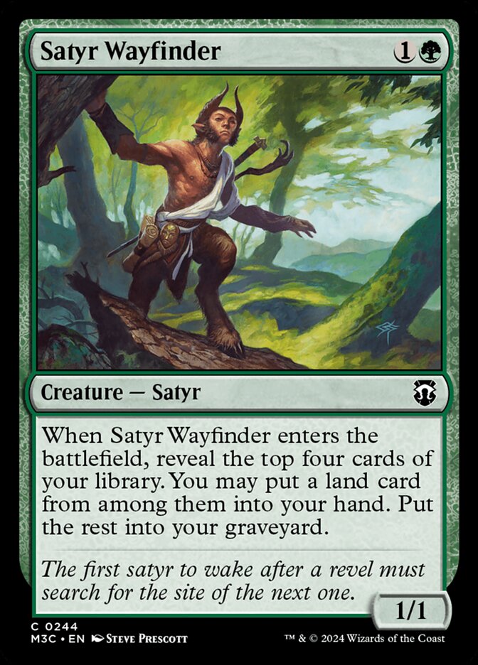 Satyr Wayfinder - Ripple Foil