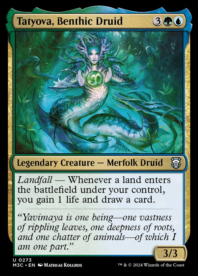 Tatyova, Benthic Druid - Ripple Foil