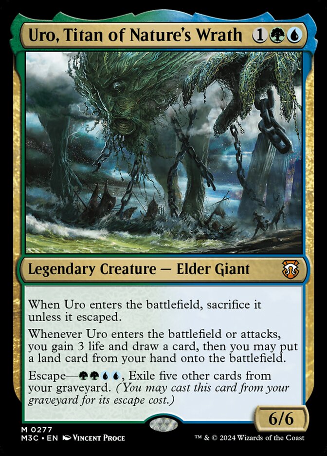 Uro, Titan of Natures Wrath - Ripple Foil