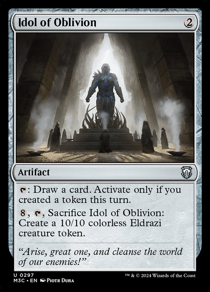 Idol of Oblivion - Ripple Foil