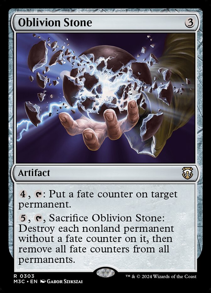 Oblivion Stone - Ripple Foil