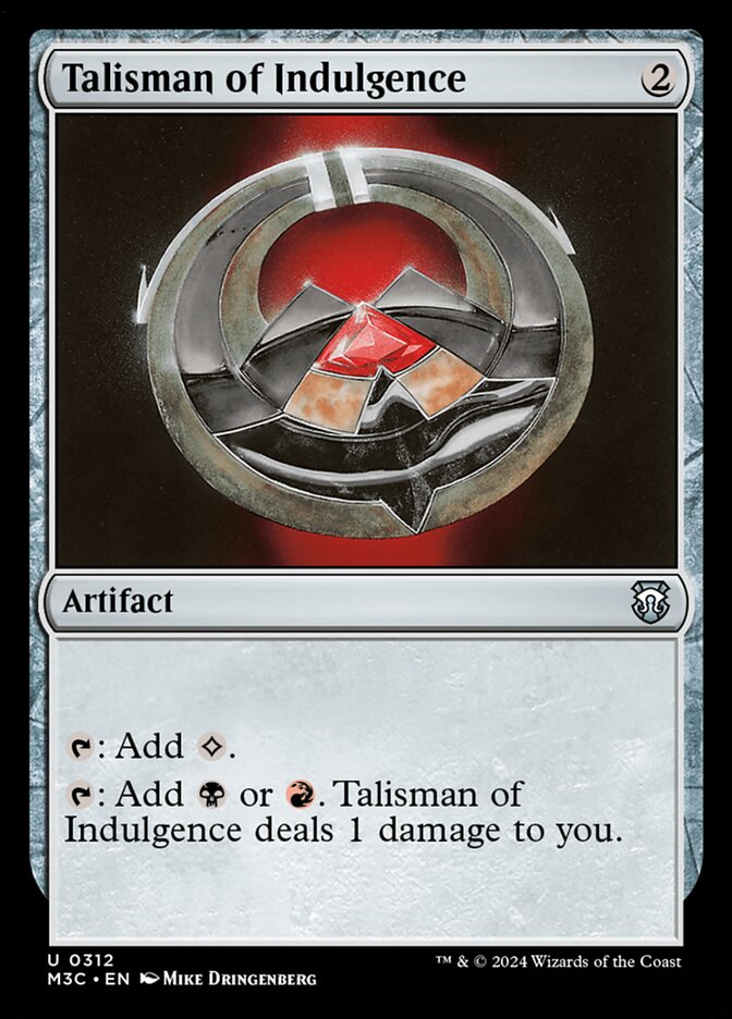 Talisman of Indulgence - Ripple Foil