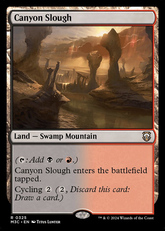 Canyon Slough - Ripple Foil