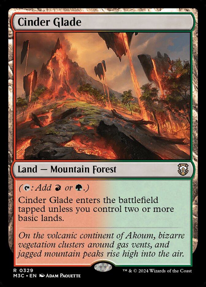 Cinder Glade - Ripple Foil