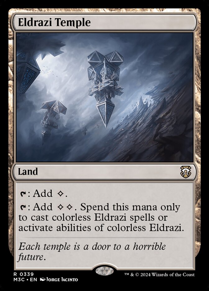 Eldrazi Temple - Ripple Foil