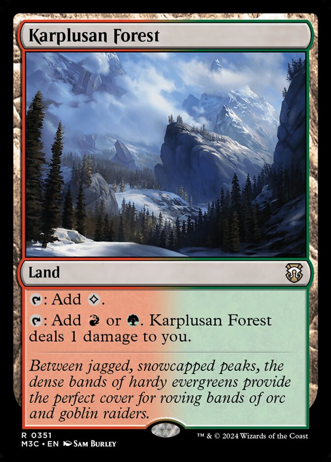 Karplusan Forest - Ripple Foil