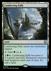 Lumbering Falls - Ripple Foil