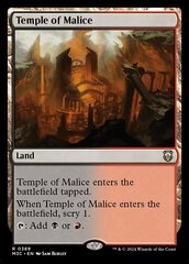 Temple of Malice - Ripple Foil