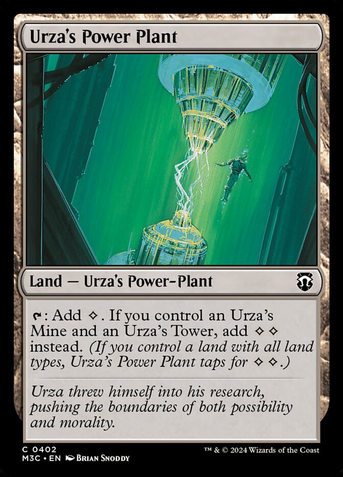 Urzas Power Plant - Ripple Foil