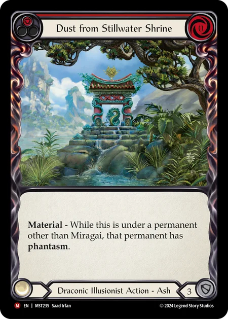 Dust from Stillwater Shrine Cost - Rainbow Foil