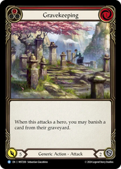 Gravekeeping (Red) - Rainbow Foil