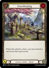 Gravekeeping (Yellow) - Rainbow Foil