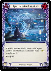 Spectral Manifestations (Blue) - Rainbow Foil