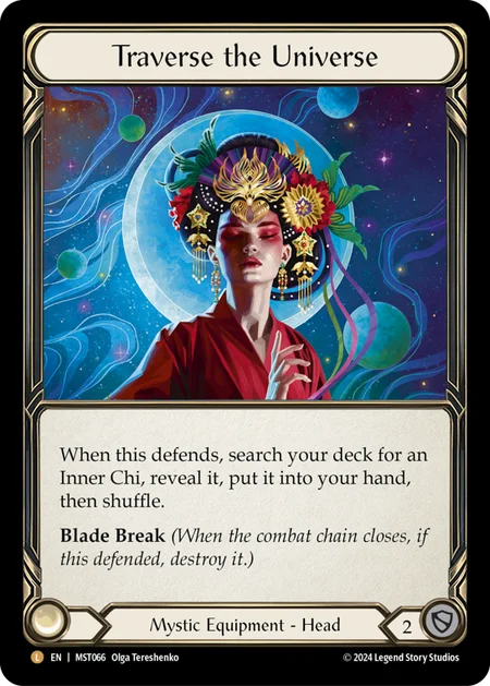 Traverse the Universe - Rainbow Foil