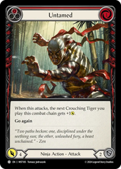 Untamed (Red) - Rainbow Foil