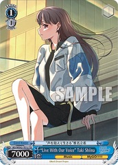 Live With Our Voice Taki Shiina - BD-WE42-TE12