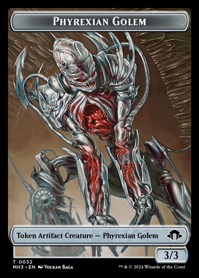 Phyrexian Golem Token