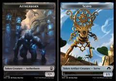 Aetherborn (0009) // Servo (0033) Double-sided Token