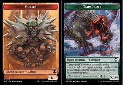 Token - Goblin (0013) // Tarmogoyf (0022) Double-sided