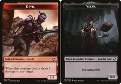 Devil Token // Vecna Double-sided Token - Foil