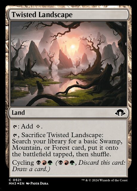 Twisted Landscape - Ripple Foil