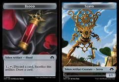 Blood (0029) // Servo (0033) Double-Sided Token - Foil