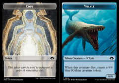 Eldrazi Spawn (0002) // Whale (0014) Double-Sided Token - Foil