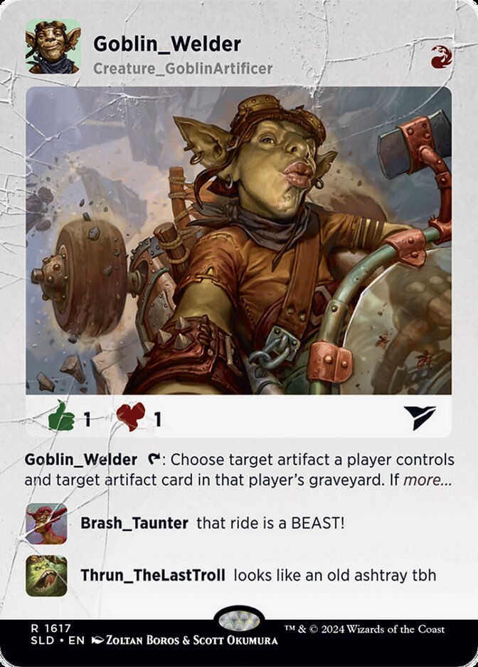Goblin Welder (1617) - Foil