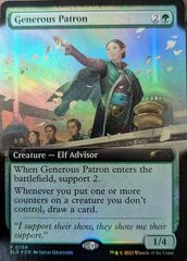 Generous Patron (0768) - Foil - Extended Art