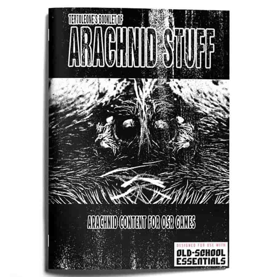 Old-School Essentials: Tertoeloenes Booklet Of Arachnid Stuff