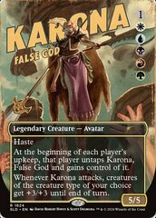 Karona, False God (1624) - Rainbow Foil