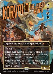 Korvold, Fae-Cursed King (1625) - Rainbow Foil