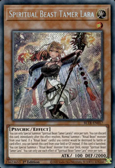 Spiritual Beast Tamer Lara - BLTR-EN017 - Secret Rare - 1st Edition