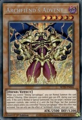 Archfiend's Advent - BLTR-EN046 - Secret Rare - 1st Edition