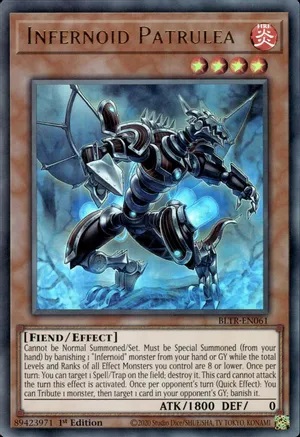 Infernoid Patrulea - BLTR-EN061 - Ultra Rare - 1st Edition